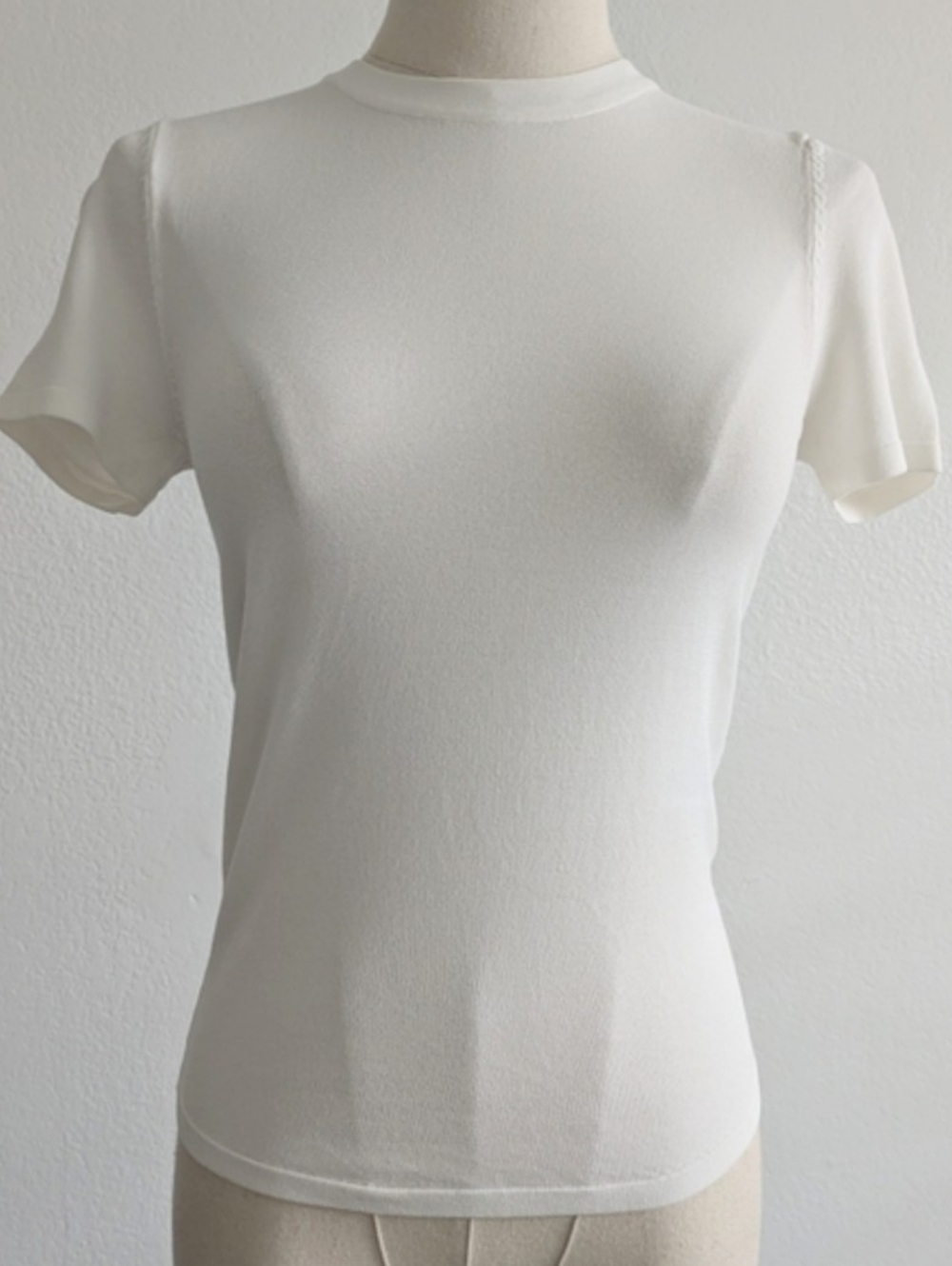 Zara White Tee
